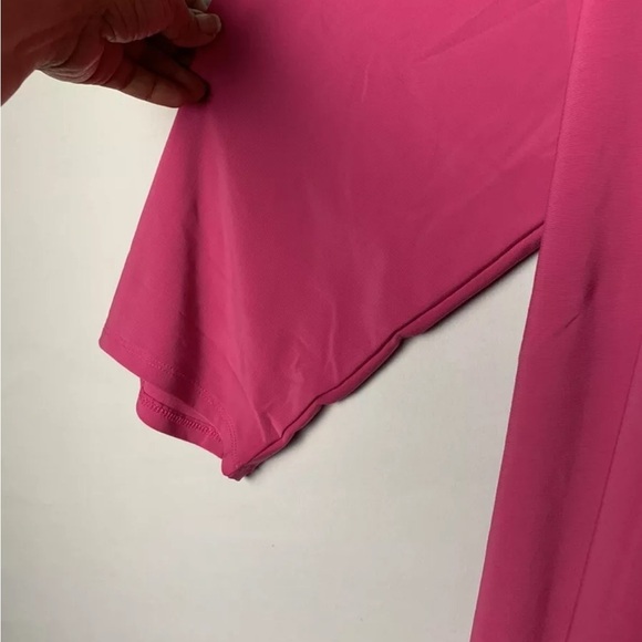 Avenue Women’s Stretch Asymmetrical Top Blouse 3/4 Sleeves Size 26/28 - Picture 5 of 11